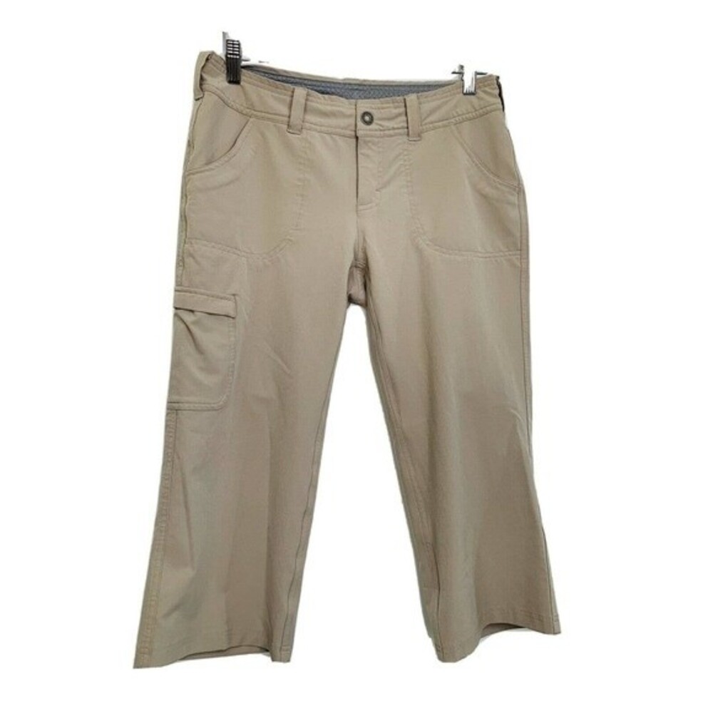 The North Face Women's Capri Khaki Outdoors Casual Hiking Pants Size 4